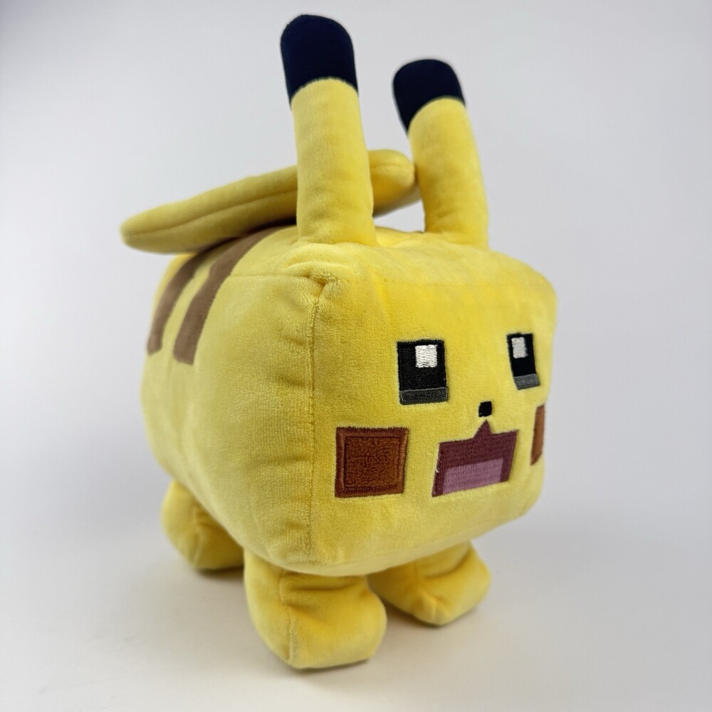 Pokémon Quest Minecraft Pikachu Plush Nintendo 2021 Square Style Game Freak